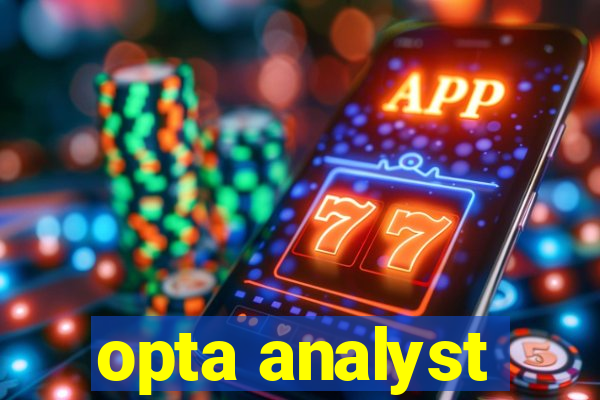 opta analyst
