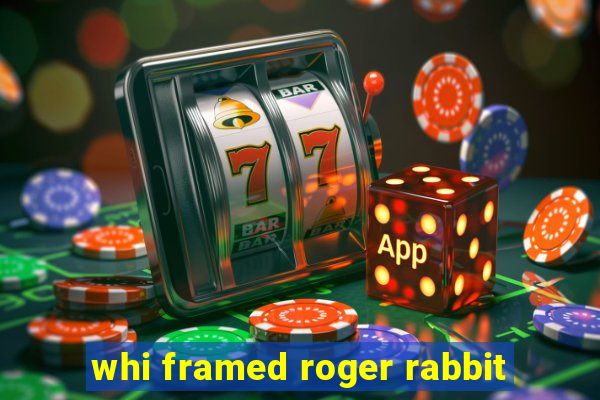 whi framed roger rabbit