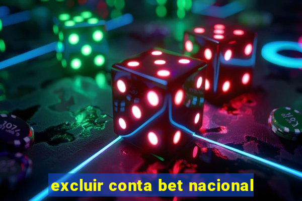 excluir conta bet nacional