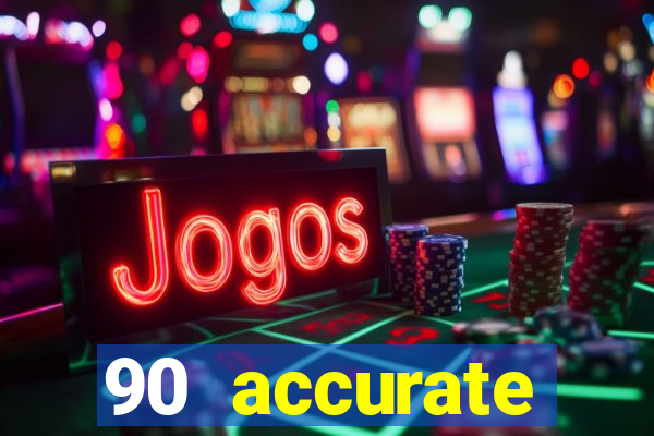 90 accurate football predictions