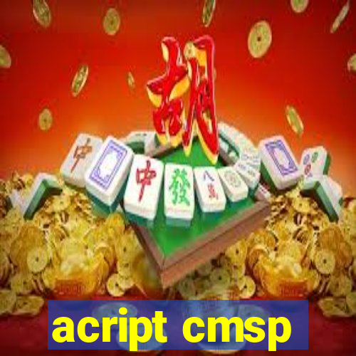 acript cmsp