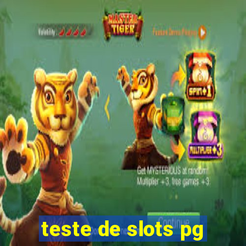 teste de slots pg