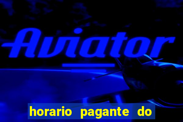 horario pagante do coelho fortune