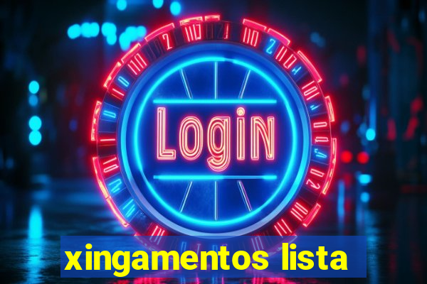 xingamentos lista