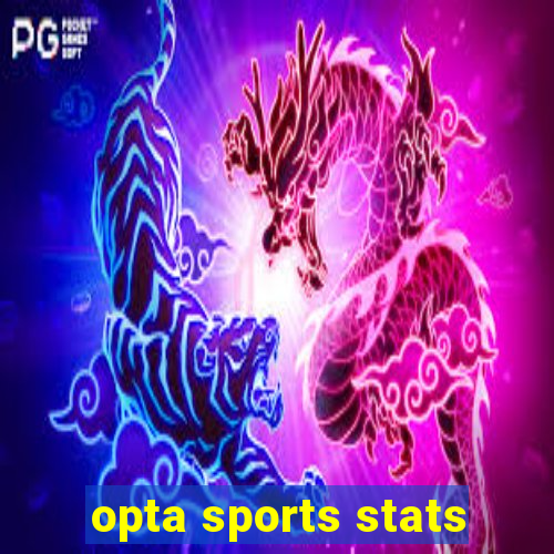 opta sports stats