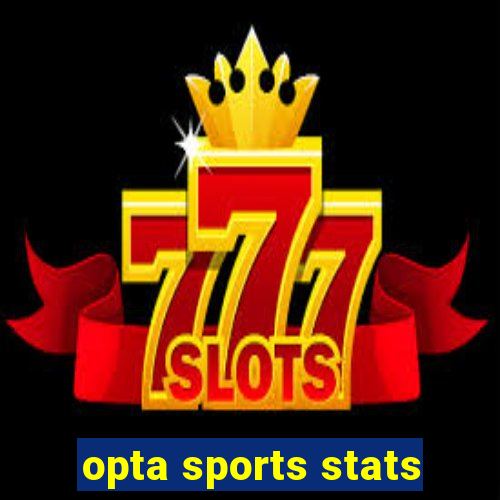 opta sports stats