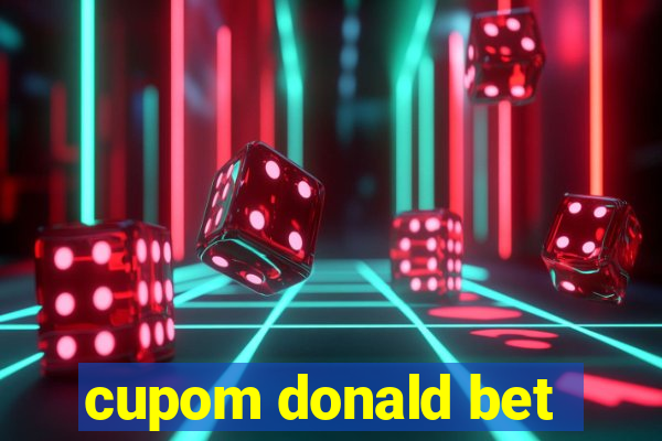 cupom donald bet