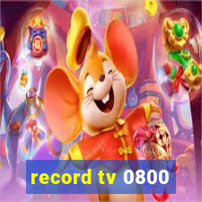 record tv 0800
