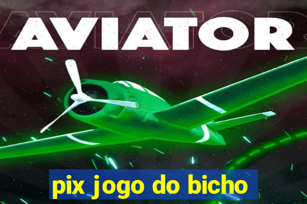 pix jogo do bicho