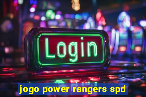 jogo power rangers spd