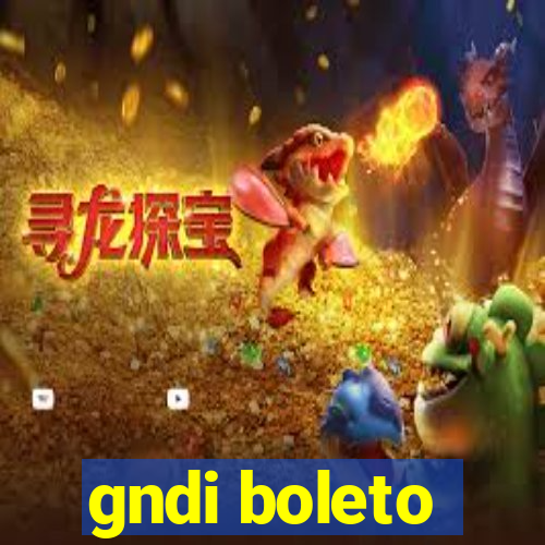 gndi boleto