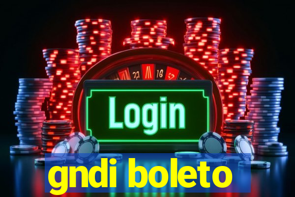 gndi boleto