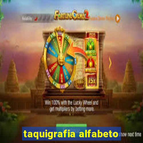 taquigrafia alfabeto
