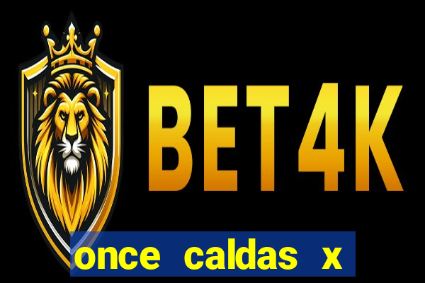 once caldas x tolima palpites