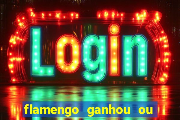 flamengo ganhou ou perdeu hoje