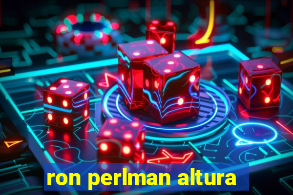 ron perlman altura