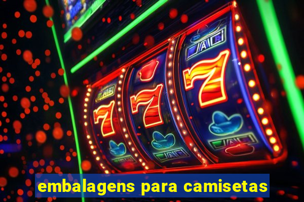 embalagens para camisetas