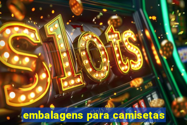 embalagens para camisetas
