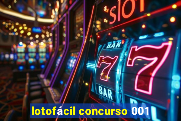 lotofácil concurso 001