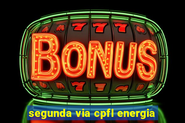 segunda via cpfl energia