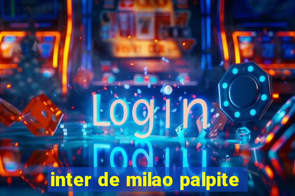 inter de milao palpite