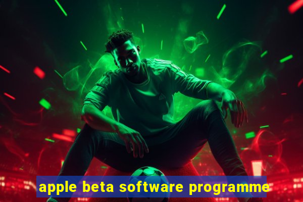 apple beta software programme