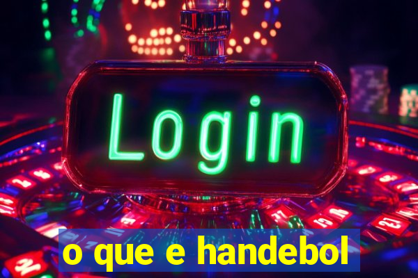 o que e handebol