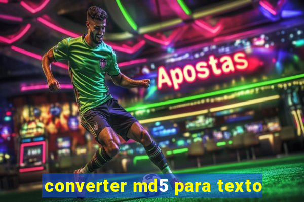 converter md5 para texto