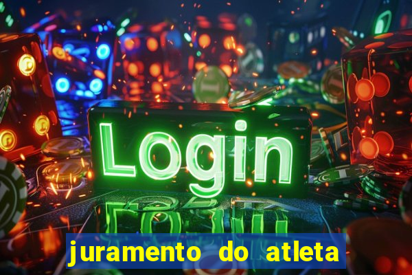 juramento do atleta jogos internos