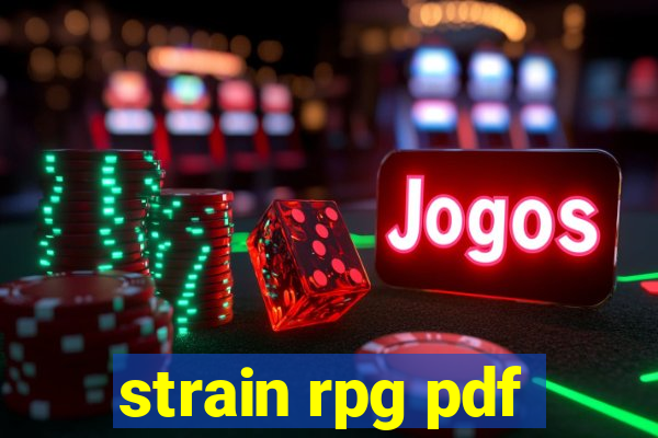 strain rpg pdf