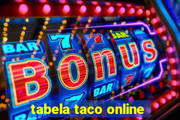 tabela taco online