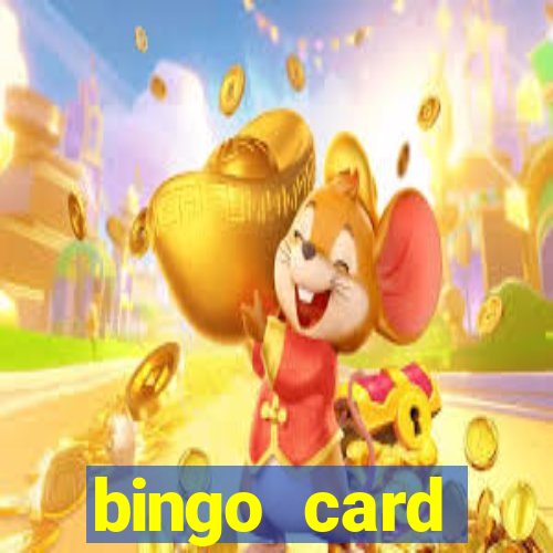 bingo card generator with pictures