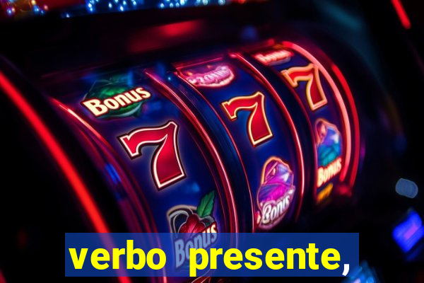 verbo presente, passado e futuro 3 ano