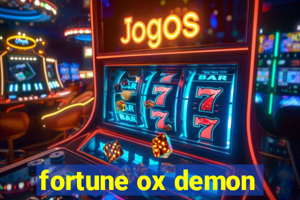 fortune ox demon