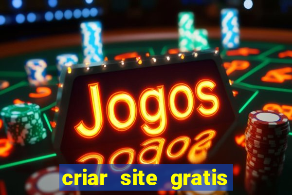 criar site gratis de jogos