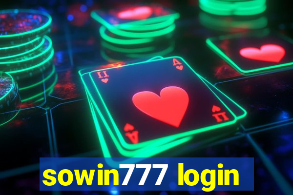 sowin777 login