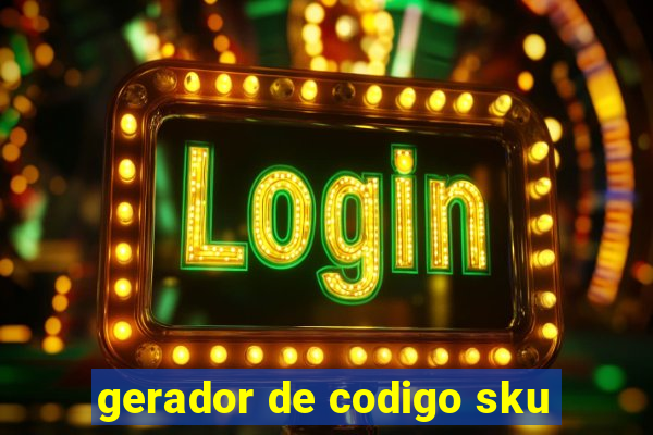 gerador de codigo sku