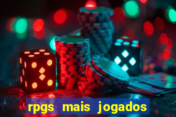rpgs mais jogados do mundo
