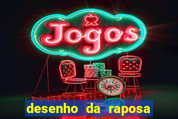 desenho da raposa do cruzeiro para colorir