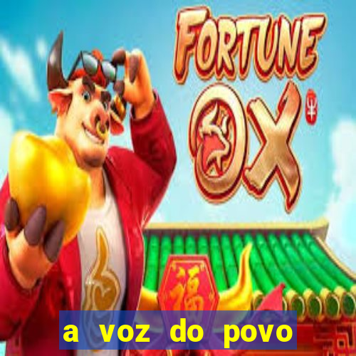 a voz do povo santa luzia