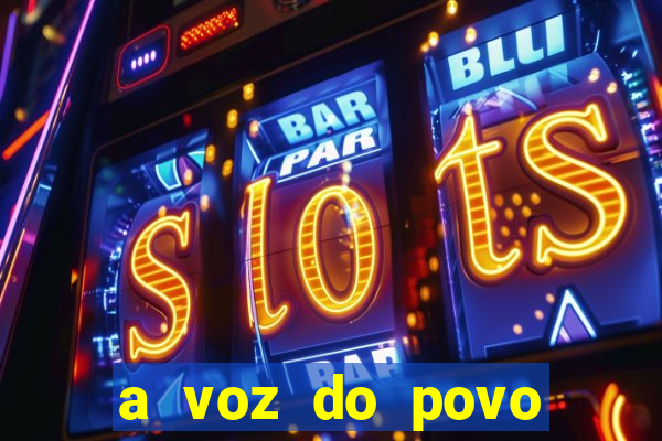 a voz do povo santa luzia