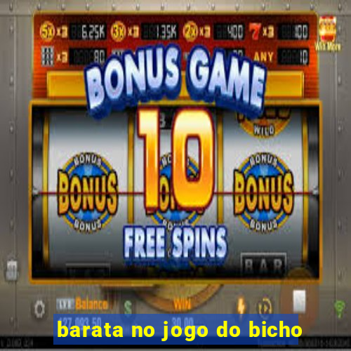 barata no jogo do bicho