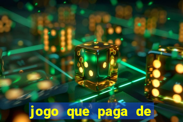 jogo que paga de verdade no pix