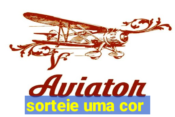 sorteie uma cor