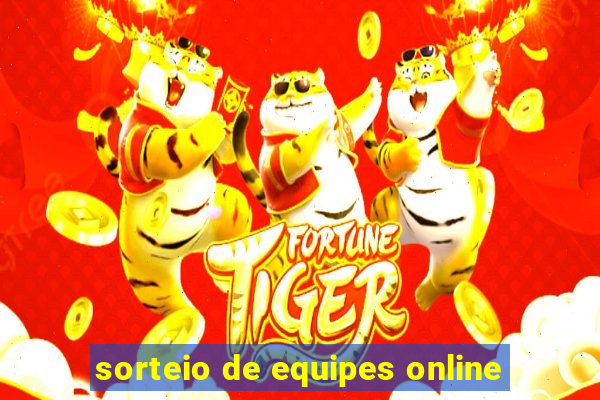 sorteio de equipes online