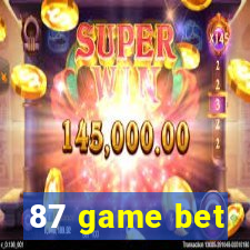 87 game bet