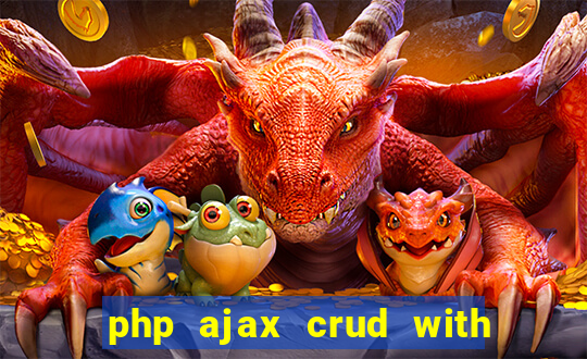 php ajax crud with datatables and bootstrap modals