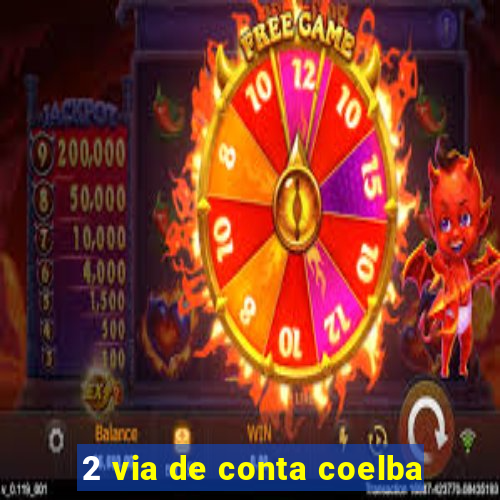 2 via de conta coelba