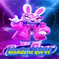 windulator que es
