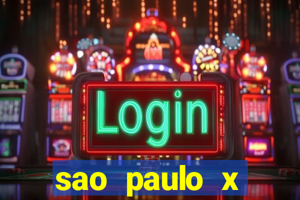 sao paulo x cruzeiro ao vivo hd